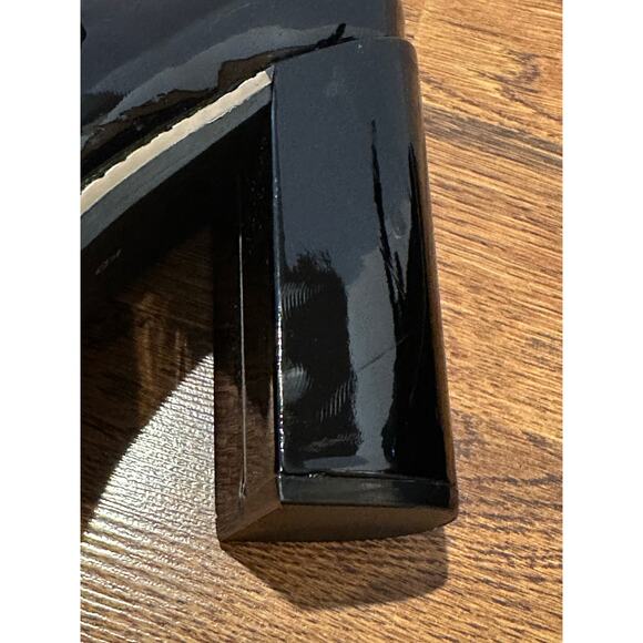 Steve Madden Women's Twice Platform Mary Jane – Faux Patent Black – Size 9 - Picture 12 of 13